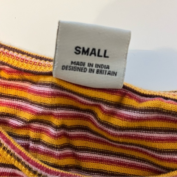 Lucy & Yak Organic Cotton Striped Top - Picture 4 of 6